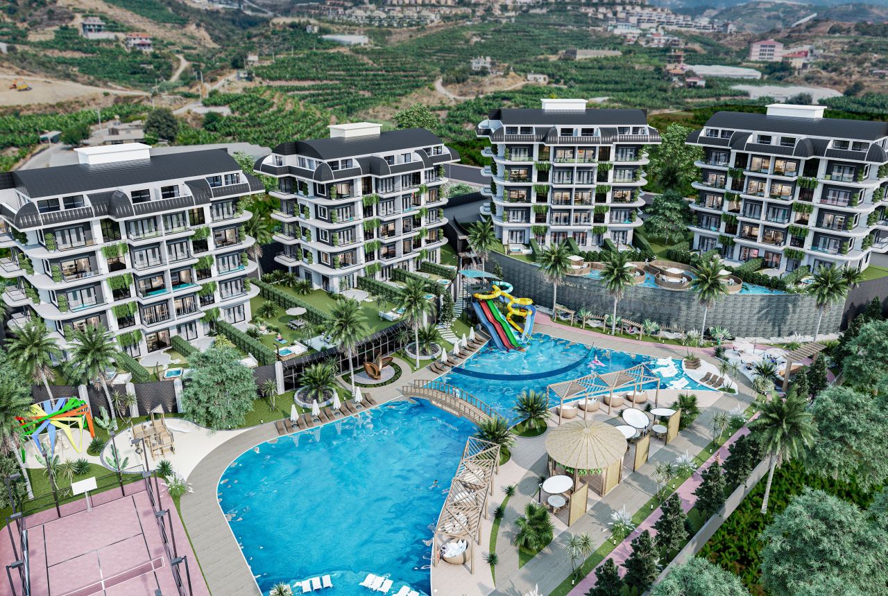 Квартира в Алании, Турция, 52 м2 фото 2