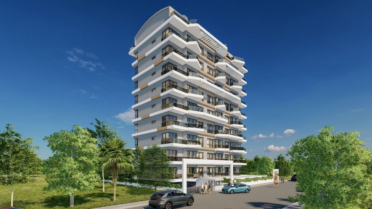 Квартира в Алании, Турция, 50 м2 фото 2