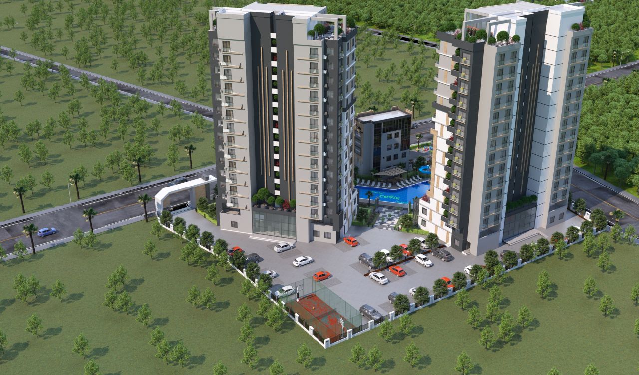 Квартира в Мерсине, Турция, 45 м2 фото 4