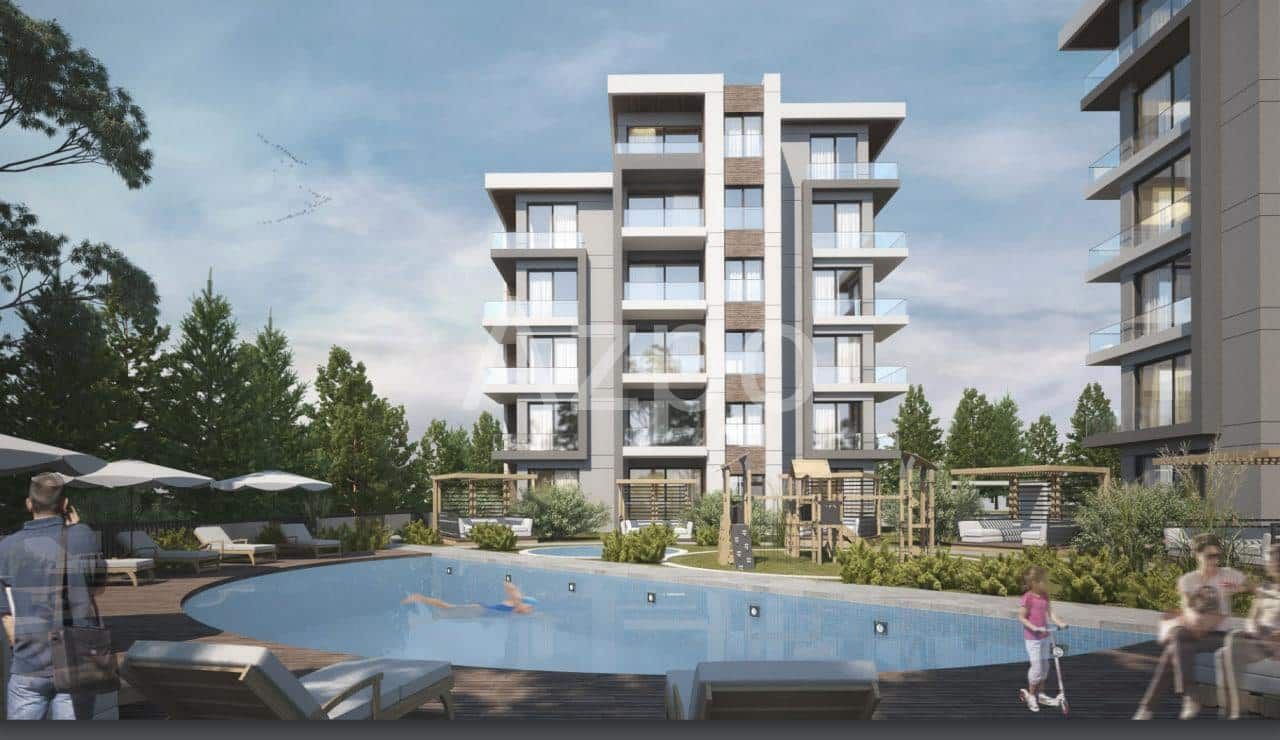 Апартаменты в Анталии, Турция, 55 м2 фото 2