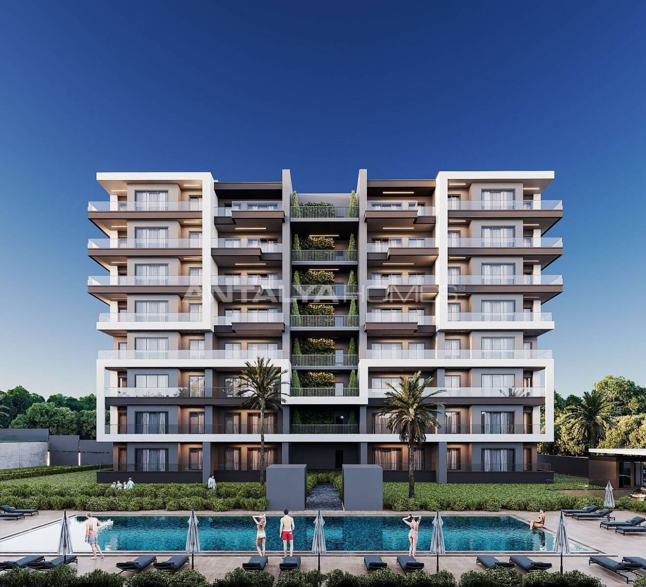 Апартаменты в Анталии, Турция, 42 м2 фото 5