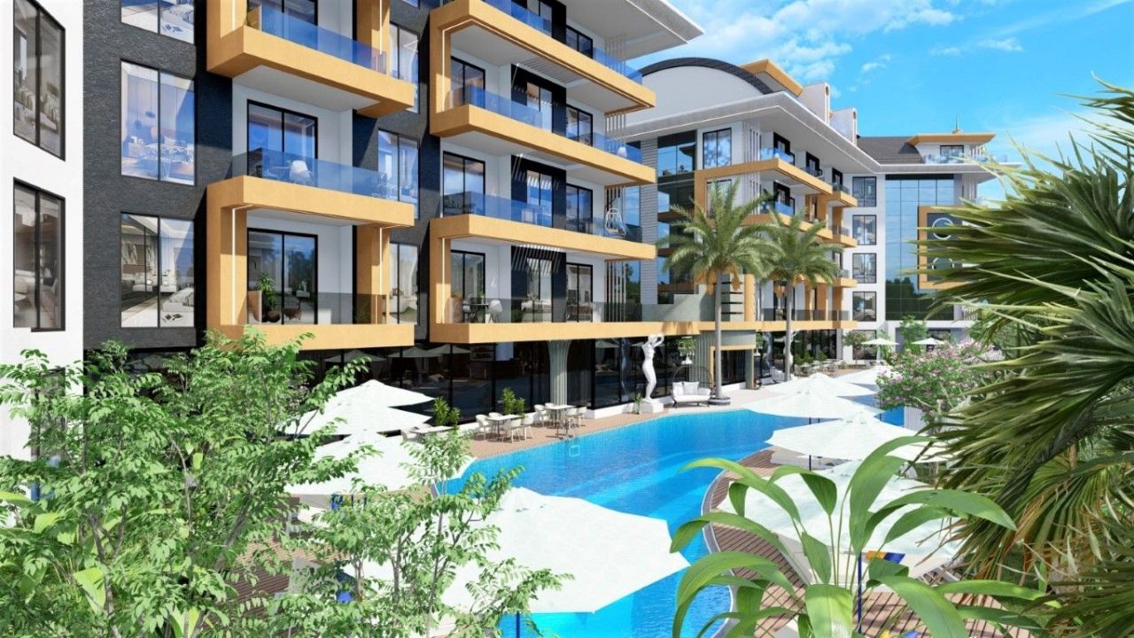 Квартира в Алании, Турция, 41 м2 фото 2