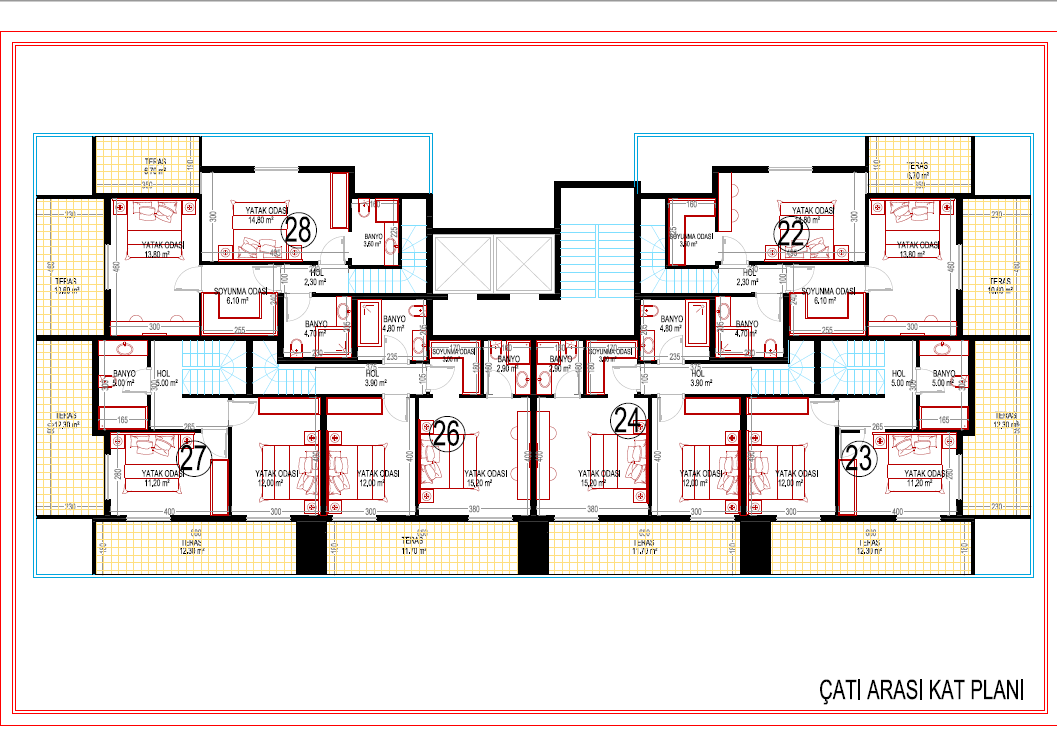 Пентхаус в Алании, Турция, 48 м2 фото 5