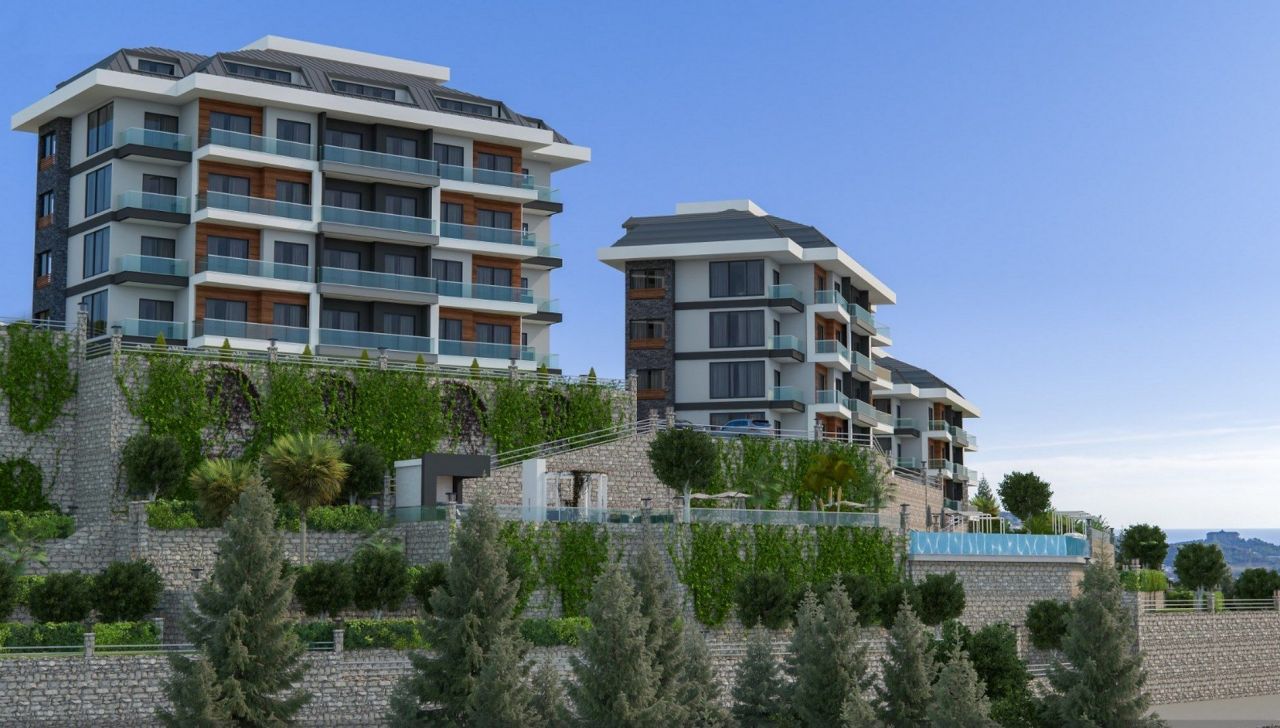 Апартаменты в Алании, Турция, 53 м2 фото 4