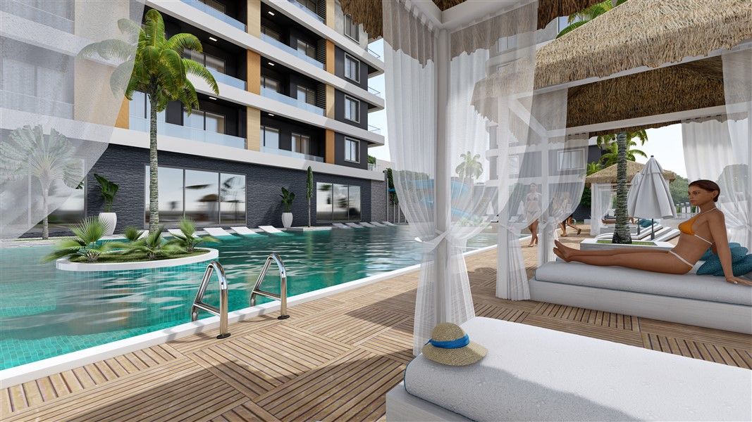 Квартира в Алании, Турция, 48 м2 фото 4