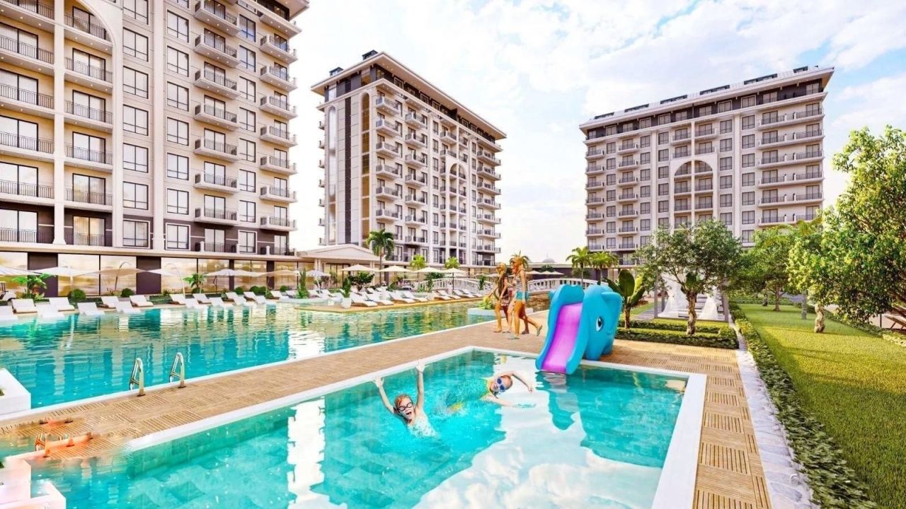 Квартира в Алании, Турция, 50 м2 фото 4