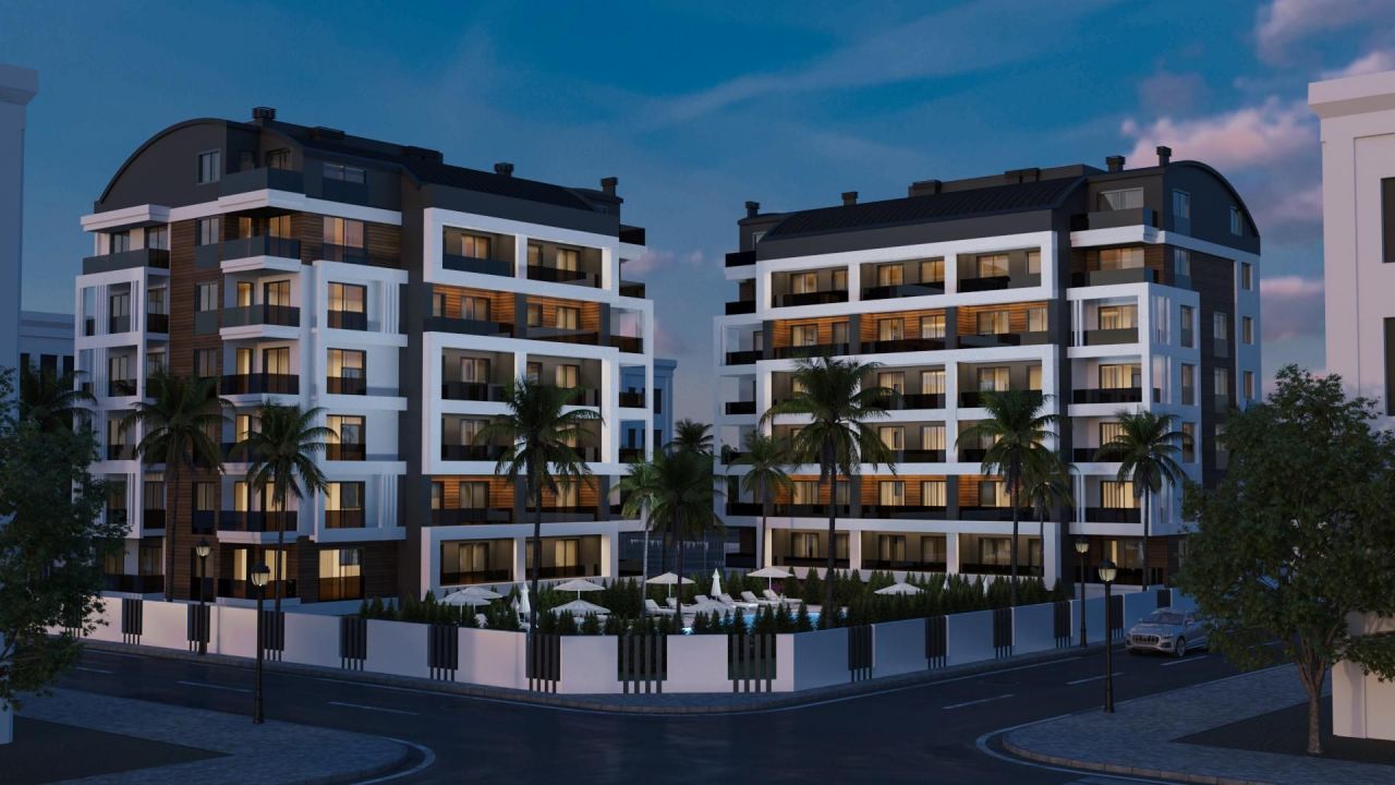 Квартира в Анталии, Турция, 55 м2 фото 2
