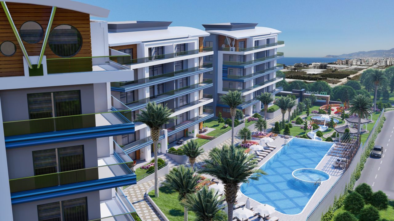 Квартира в Алании, Турция, 60 м2 фото 2