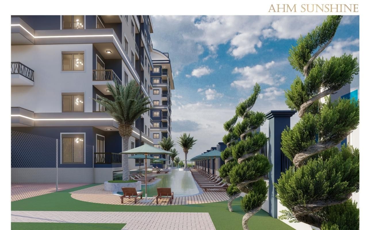 Апартаменты в Алании, Турция, 60 м2 фото 2