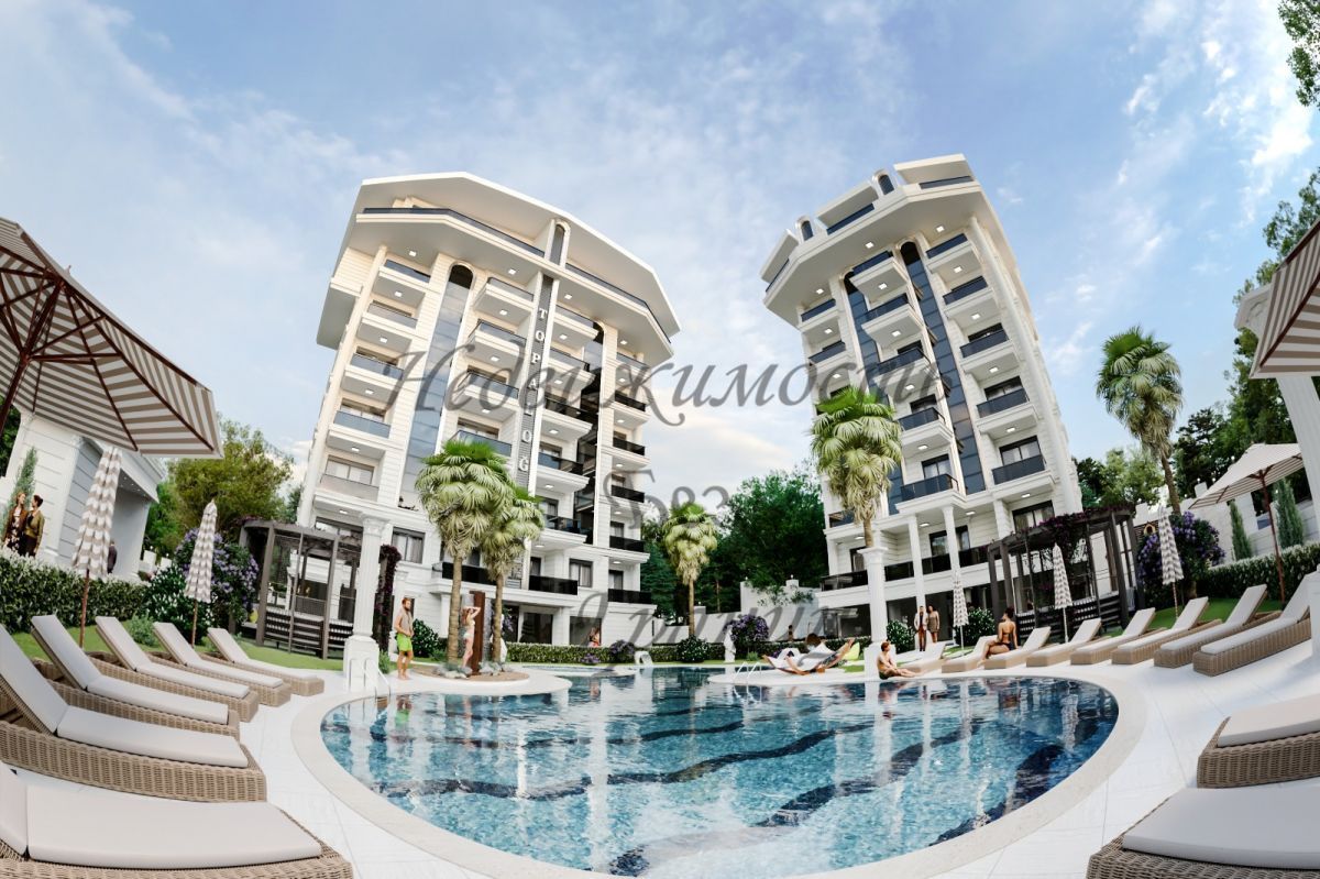 Апартаменты в Алании, Турция, 49 м2 фото 5