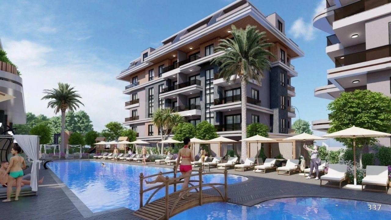 Квартира в Алании, Турция, 45 м2 фото 5
