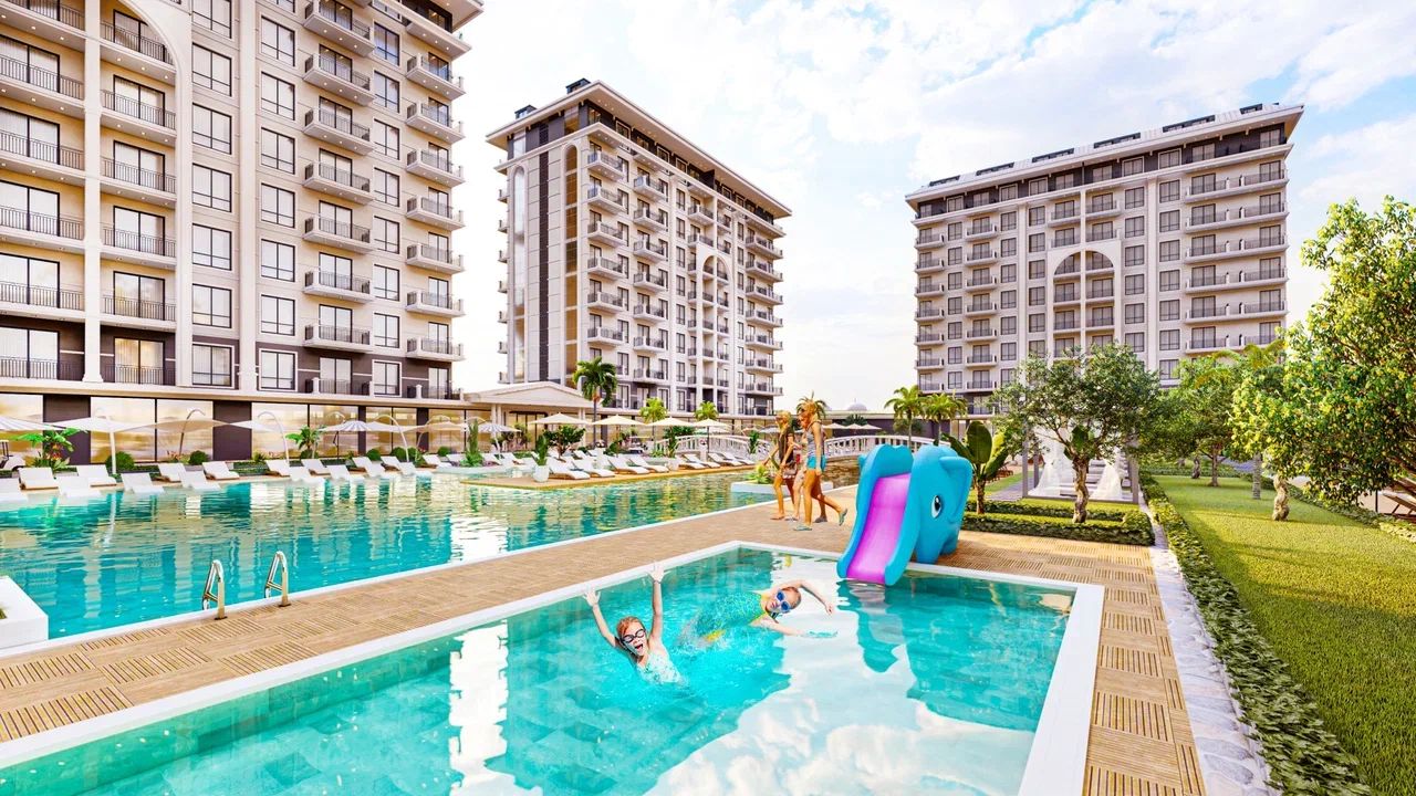 Квартира в Алании, Турция, 41.7 м2 фото 2