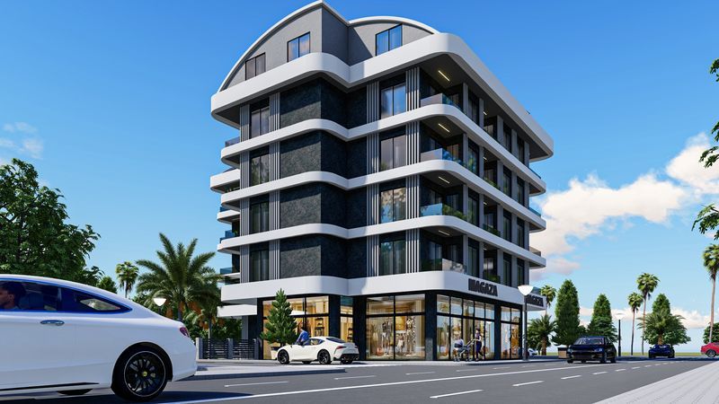 Апартаменты в Алании, Турция, 46 м2 фото 2
