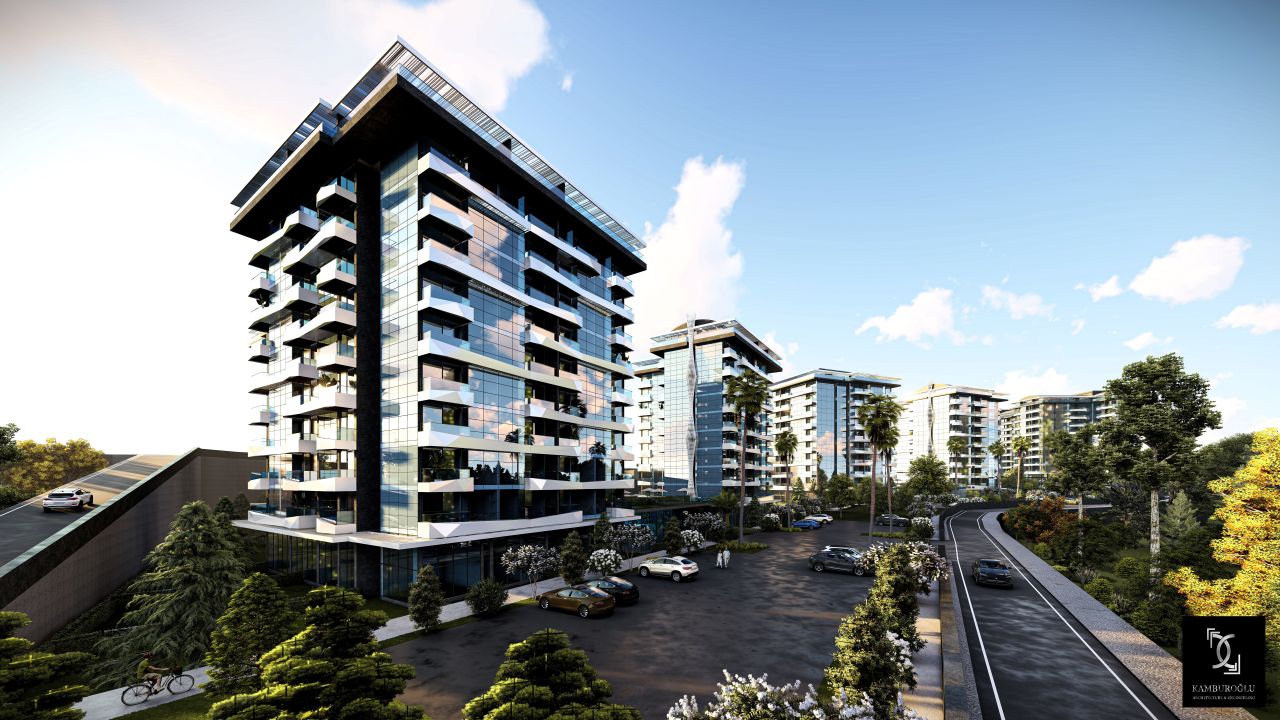 Апартаменты в Авсалларе, Турция, 53 м2 фото 4