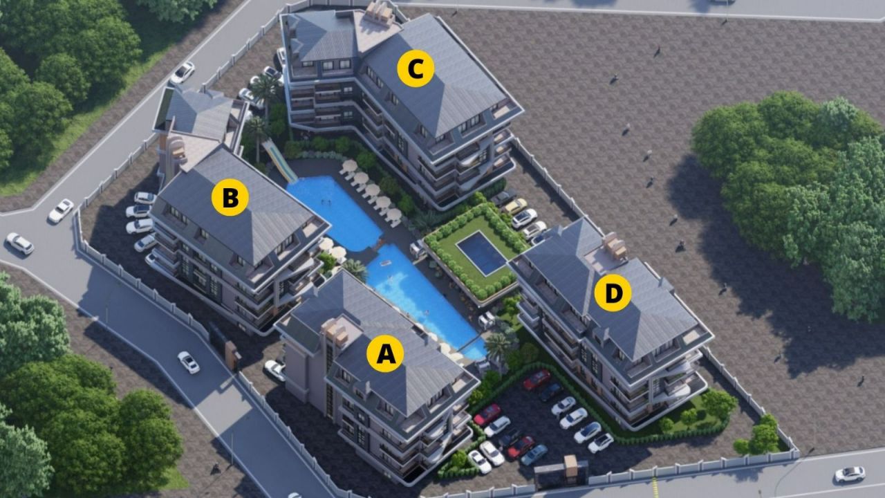 Квартира в Алании, Турция, 53 м2 фото 2