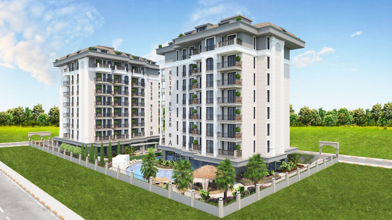 Апартаменты в Алании, Турция, 60 м2 фото 2