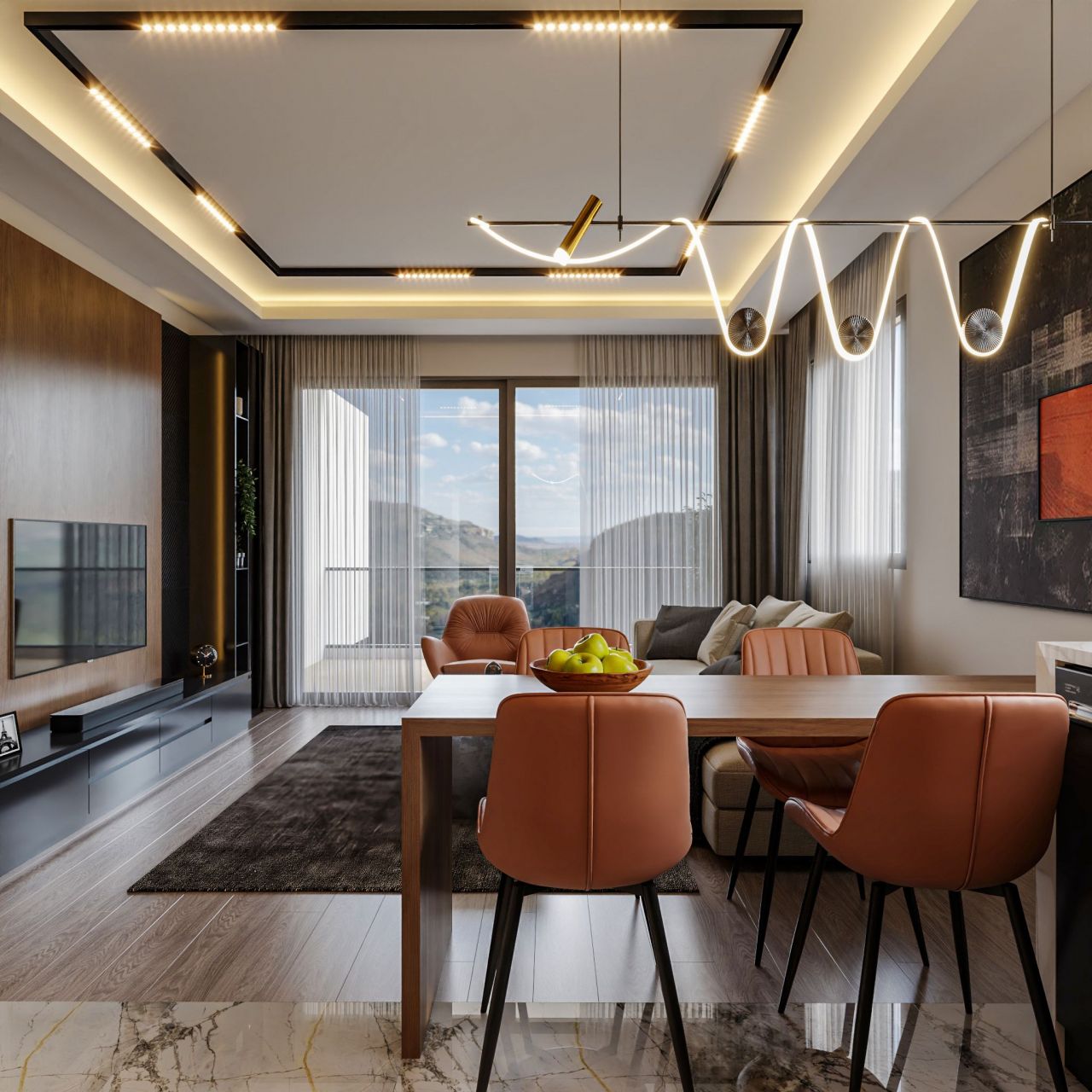 Апартаменты в Мерсине, Турция, 60 м2 фото 5