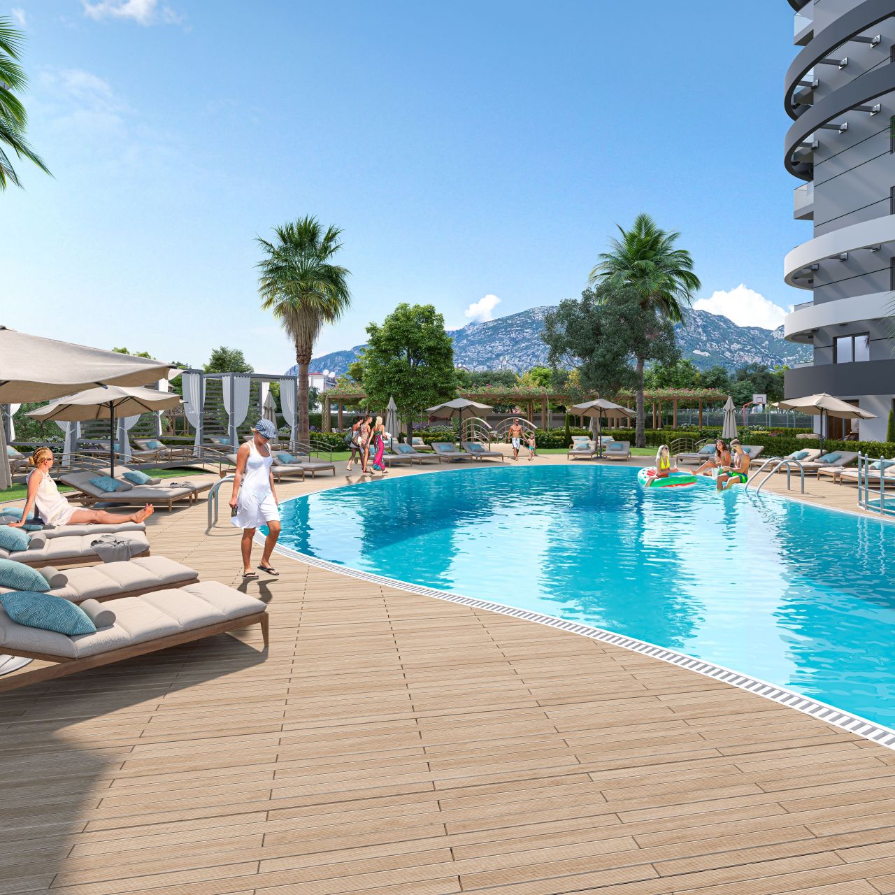 Апартаменты в Алании, Турция, 63 м2 фото 4