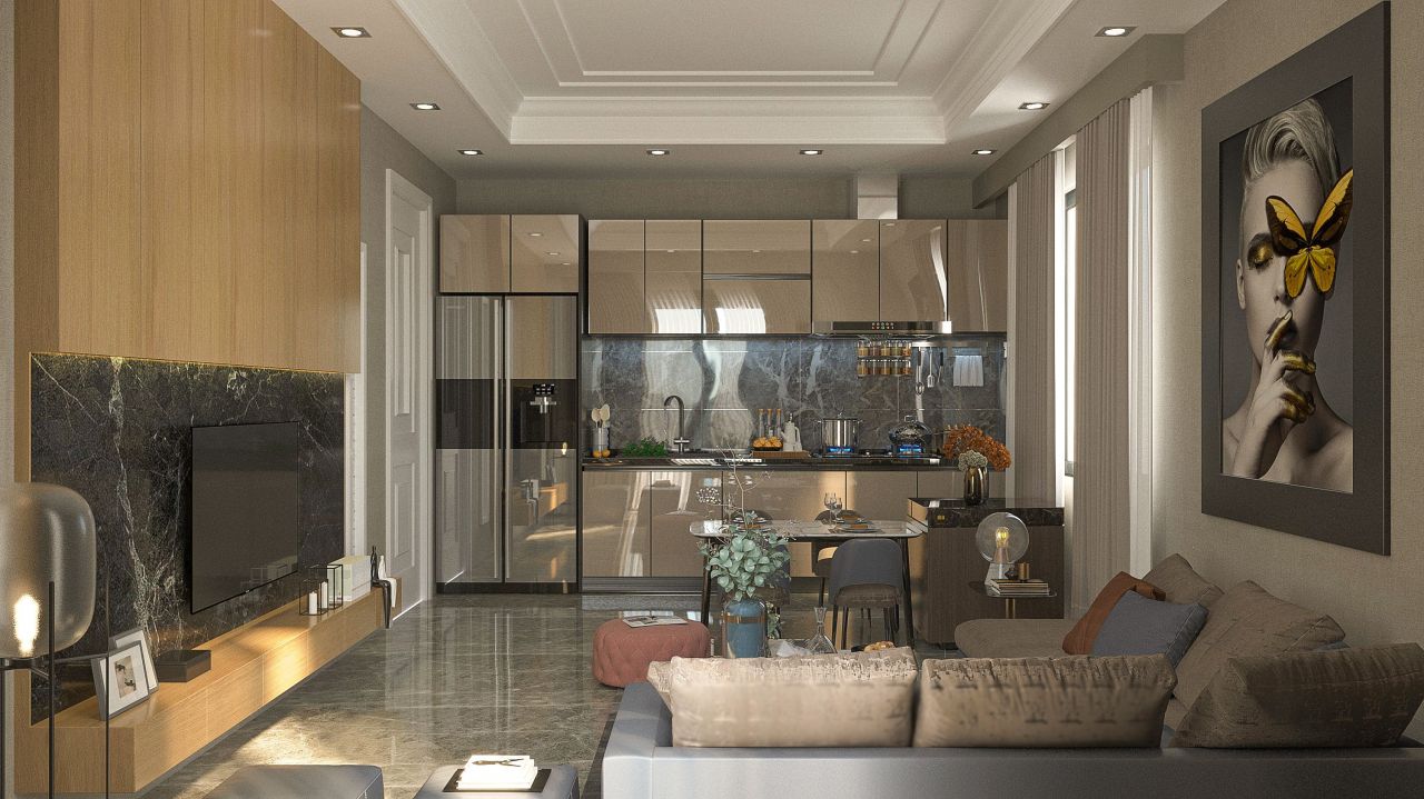 Квартира в Алании, Турция, 60 м2 фото 2