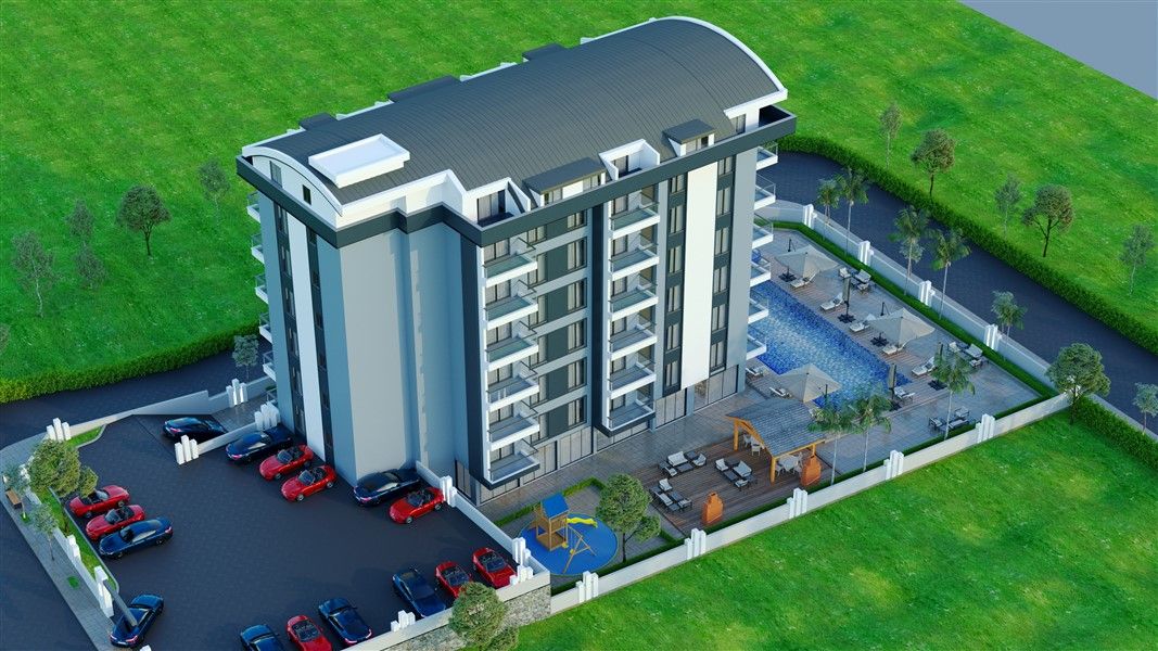 Квартира в Газипаше, Турция, 50 м2 фото 2