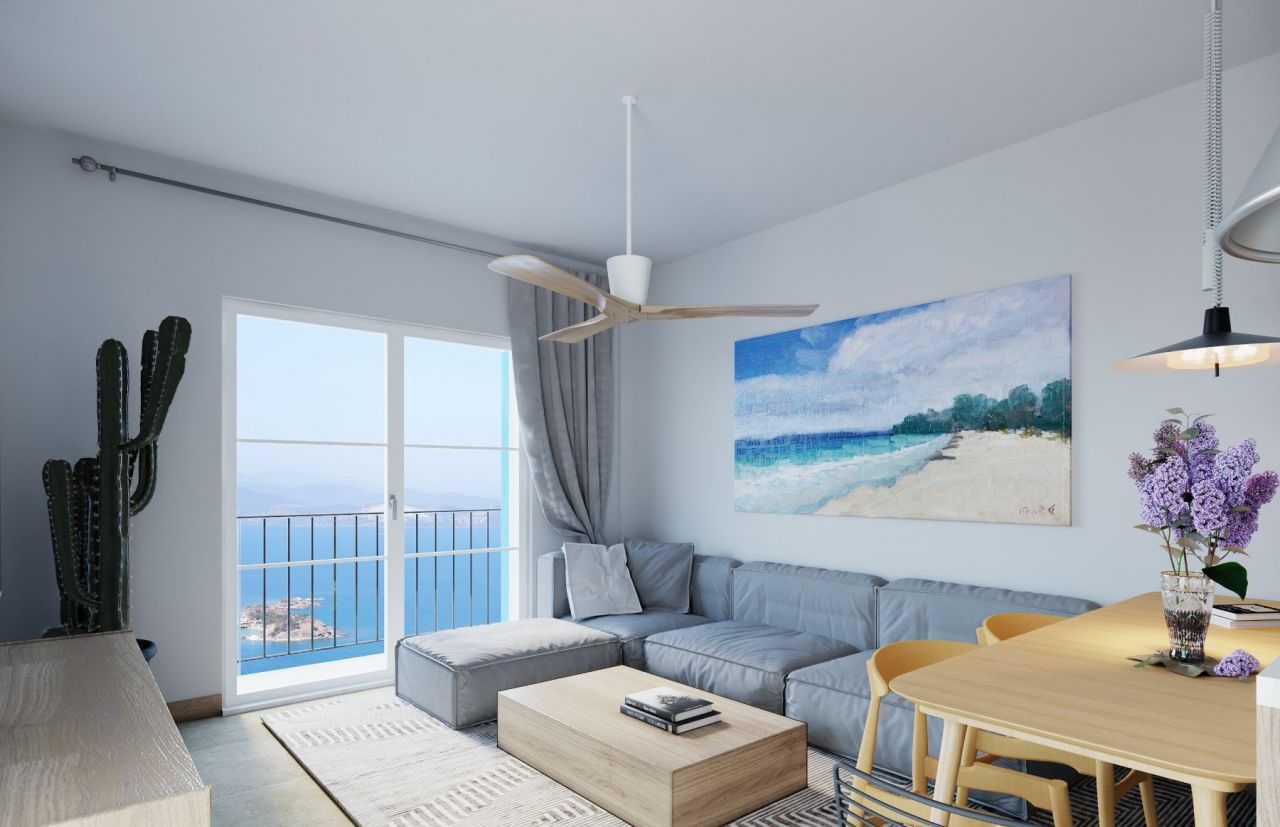 Апартаменты в Бодруме, Турция, 67 м2 фото 2