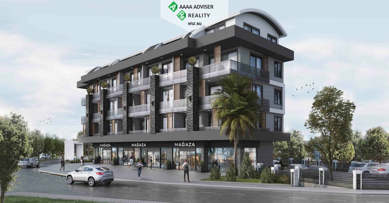 Квартира в Алании, Турция, 50 м2 фото 2