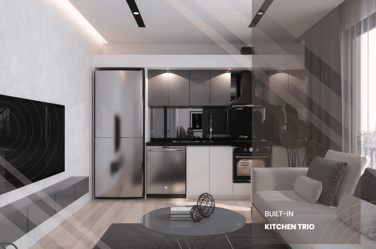 Квартира в Анталии, Турция, 45 м2 фото 3