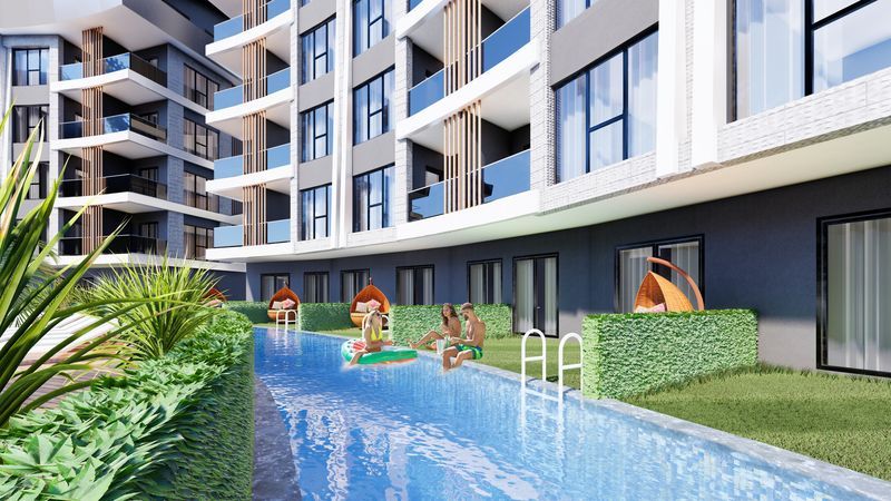 Квартира в Алании, Турция, 50 м2 фото 5