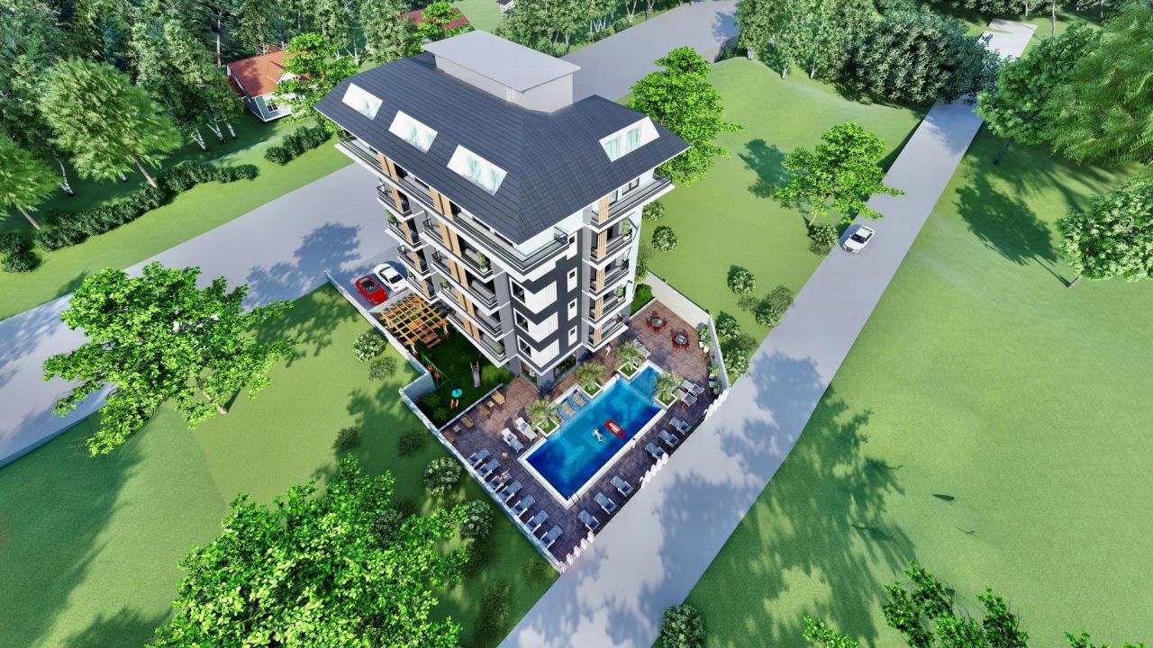 Квартира в Авсалларе, Турция, 50 м2 фото 4