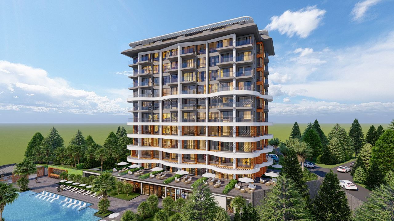 Апартаменты в Алании, Турция, 55 м2 фото 3