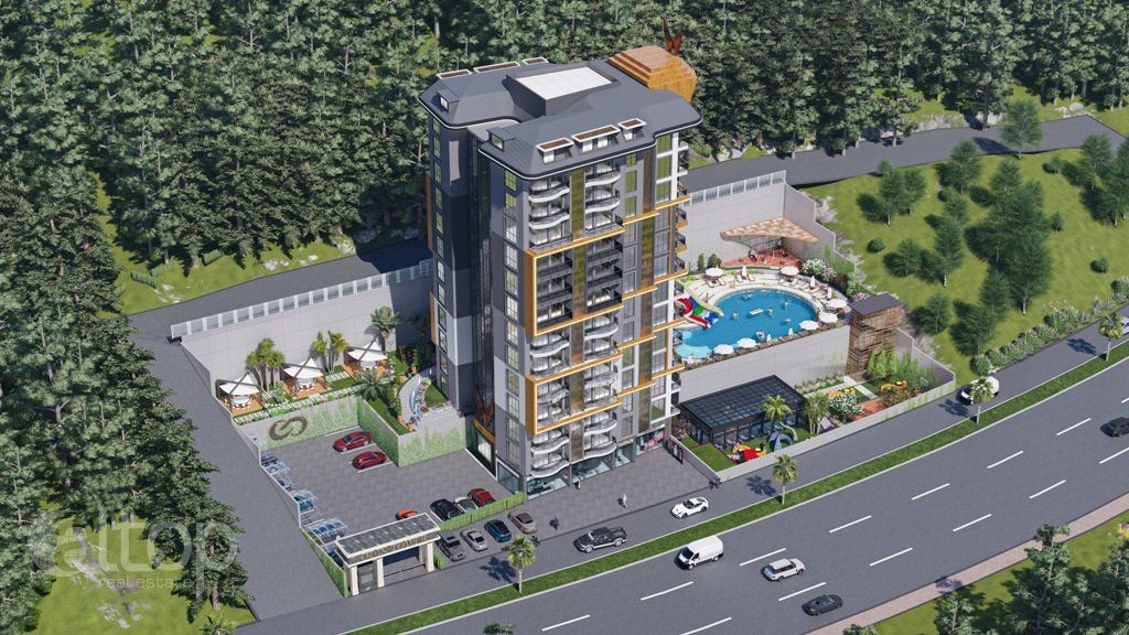 Квартира в Алании, Турция, 50 м2 фото 3