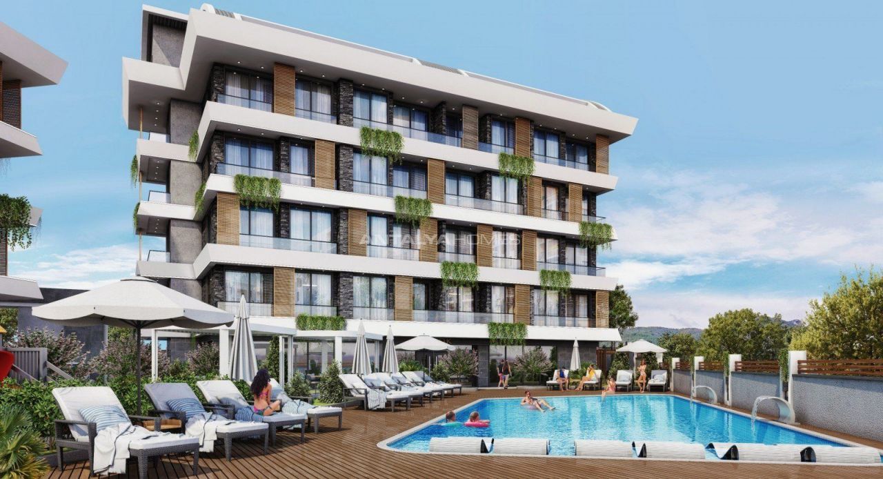 Апартаменты в Алании, Турция, 45 м2 фото 4