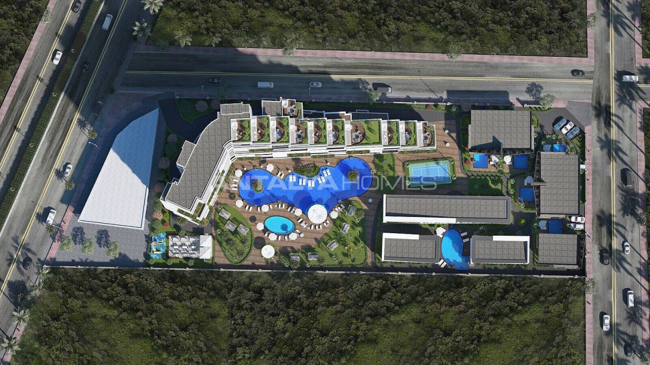 Апартаменты в Анталии, Турция, 60 м2 фото 4