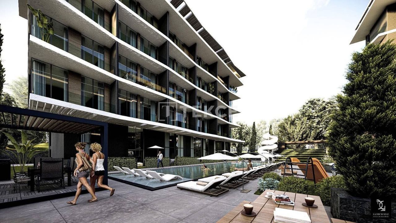 Апартаменты в Алании, Турция, 80 м2 фото 2