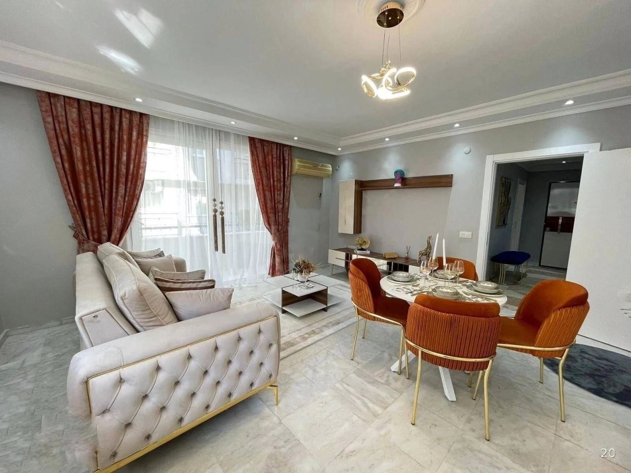 Квартира в Алании, Турция, 110 м2 фото 2