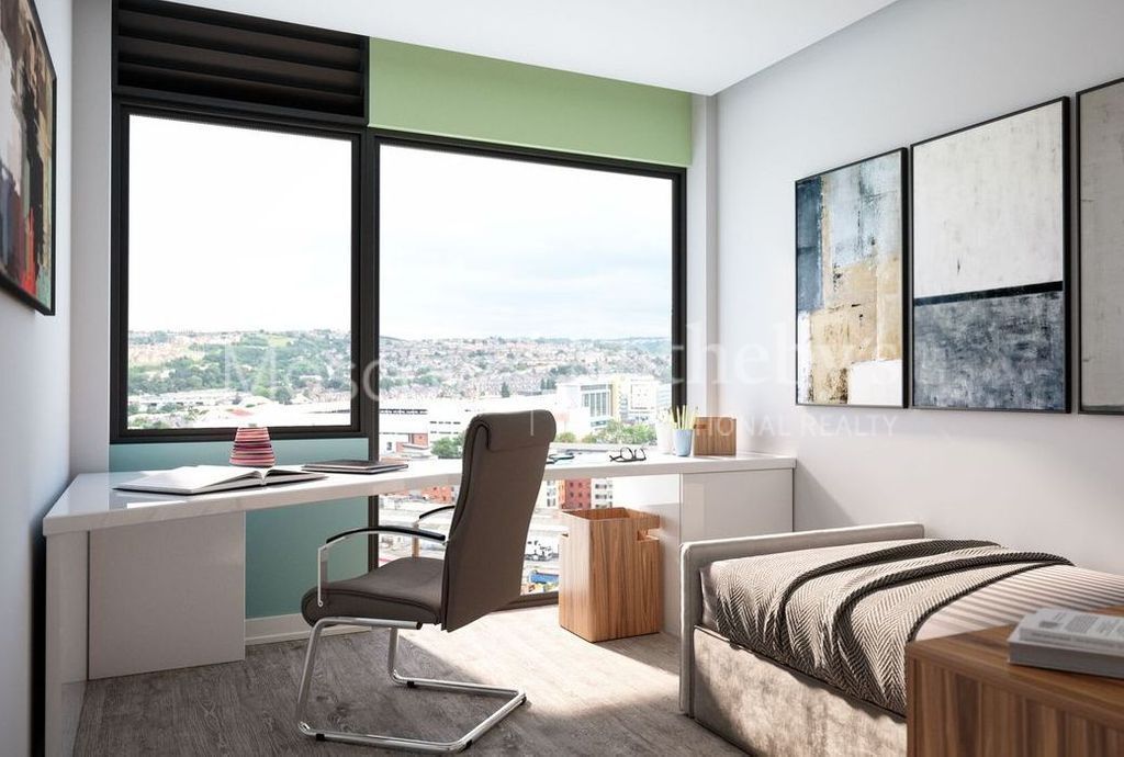 Апартаменты в Шеффилде, Великобритания, 14 м2 фото 2