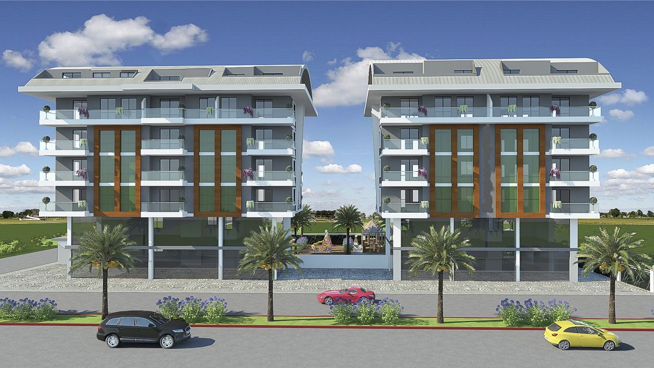 Квартира в Алании, Турция, 50 м2 фото 2