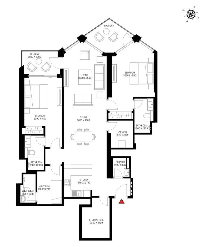 Апартаменты в Дубае, ОАЭ, 149 м2 фото 5