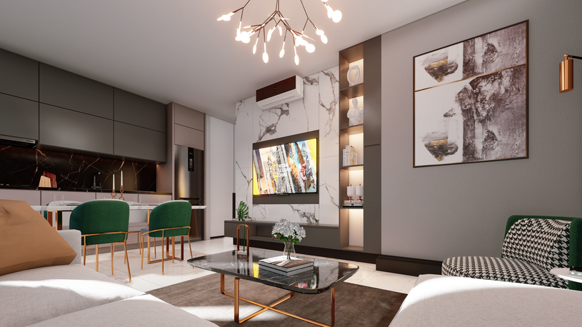 Квартира в Авсалларе, Турция, 63 м2 фото 5