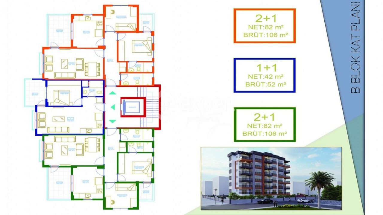 Квартира в Финике, Турция, 106 м2 фото 5