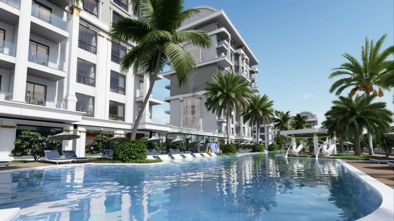 Квартира в Алании, Турция, 55 м2 фото 2