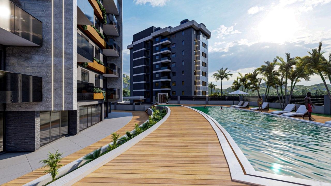 Апартаменты в Алании, Турция, 59 м2 фото 5