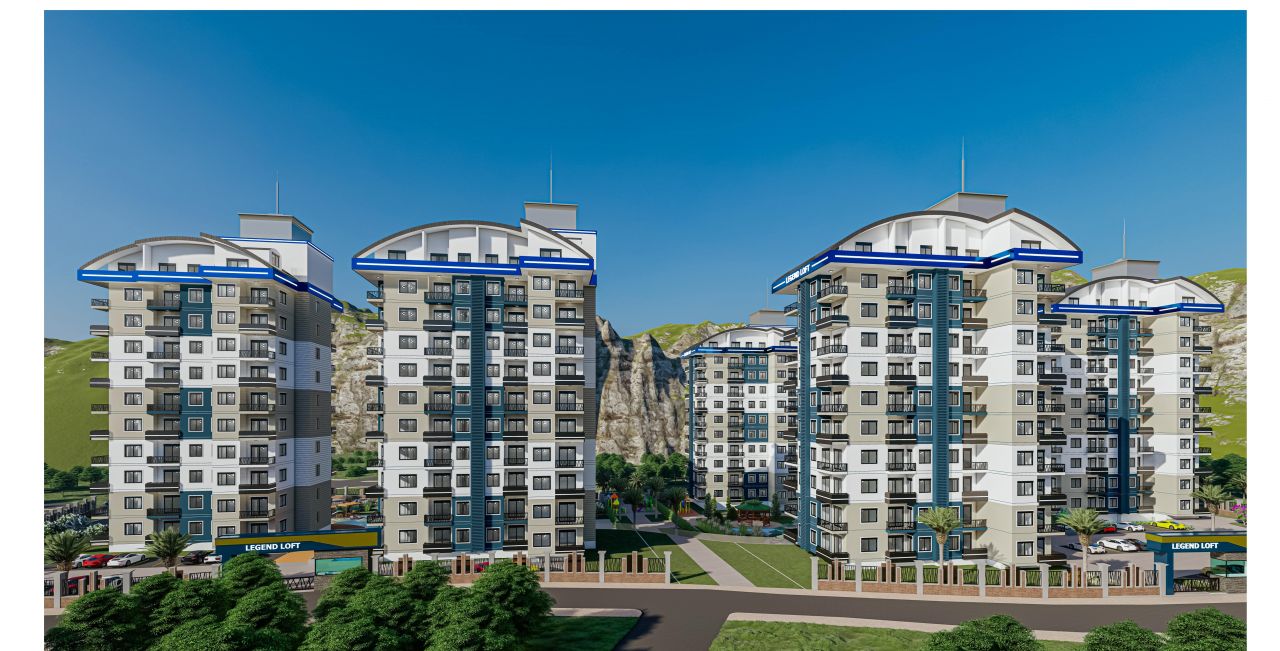 Квартира в Авсалларе, Турция, 53 м2 фото 2