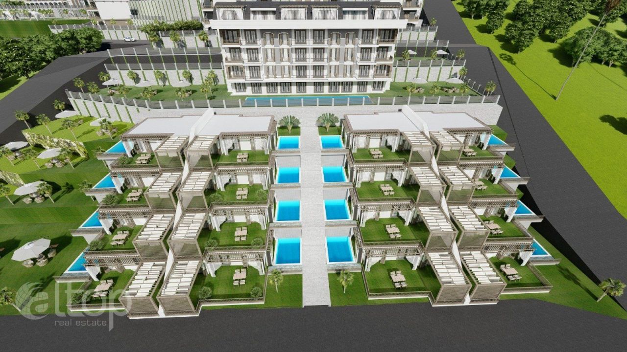 Квартира в Алании, Турция, 50 м2 фото 3
