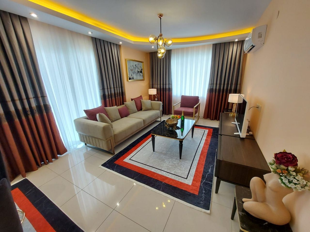 Апартаменты в Алании, Турция, 70 м2 фото 3