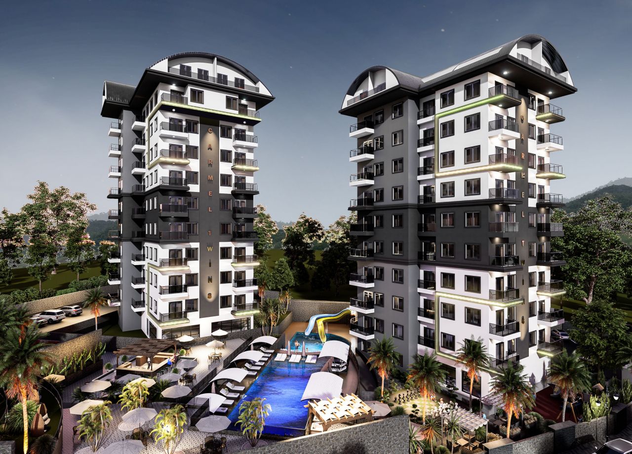 Квартира в Алании, Турция, 44 м2 фото 4
