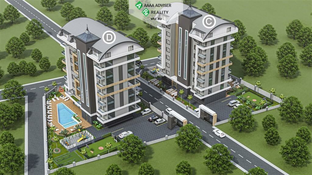 Квартира в Авсалларе, Турция, 44 м2 фото 4
