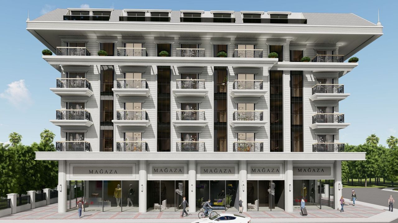 Апартаменты в Алании, Турция, 56 м2 фото 4