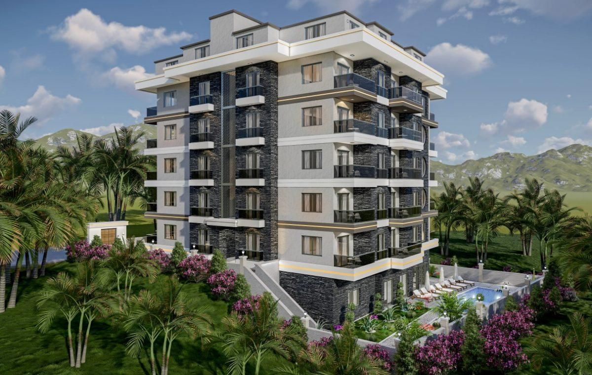 Квартира в Алании, Турция, 50 м2 фото 4