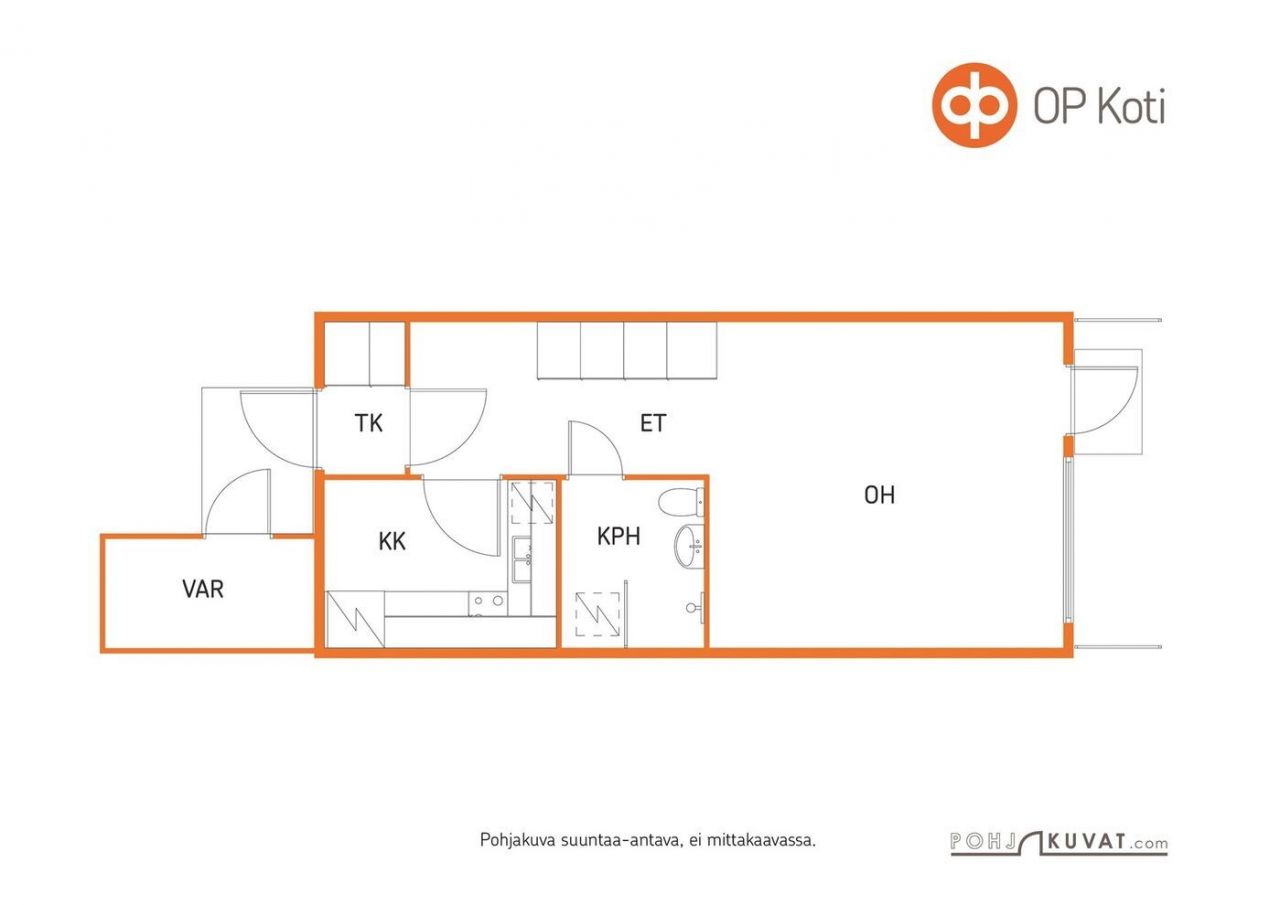 Таунхаус в Ювяскюля, Финляндия, 30 м2 фото 3